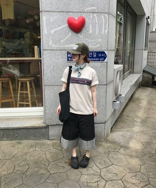 DANDEL(ダンデル)の「DD turn-up denim bermuda pants (BLACK)(その他パンツ・レディース・その他・1/2)」の7枚目の写真
