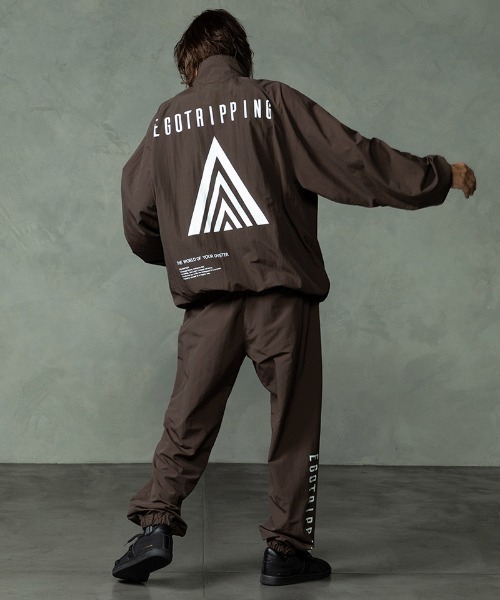 EGO TRIPPING(エゴトリッピング)の「mp15256-DAYGLYDE TRACK PANTS トラックパンツ(626755)(その他パンツ・メンズ・ブラック/ダークブラウン・M/L)」の21枚目の写真
