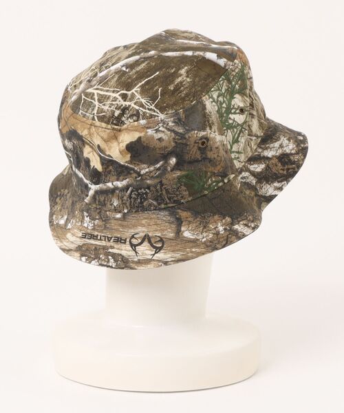 newhattan(ニューハッタン)の「カシュネ cache nez / NEWHATTAN REALTREE CAMO BUCKET HAT(ハット・レディース・ブラウン/グリーン・FREE)」の3枚目の写真