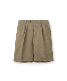 CABaN（キャバン）の「ミックスリネン 2タックワイドショーツ（その他パンツ）」