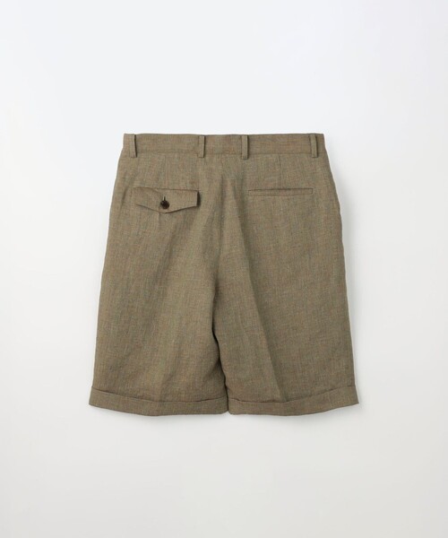 caban(キャバン)の「ミックスリネン 2タックワイドショーツ(その他パンツ・メンズ・ライトピンク/ライトグリーン・L/M)」の4枚目の写真