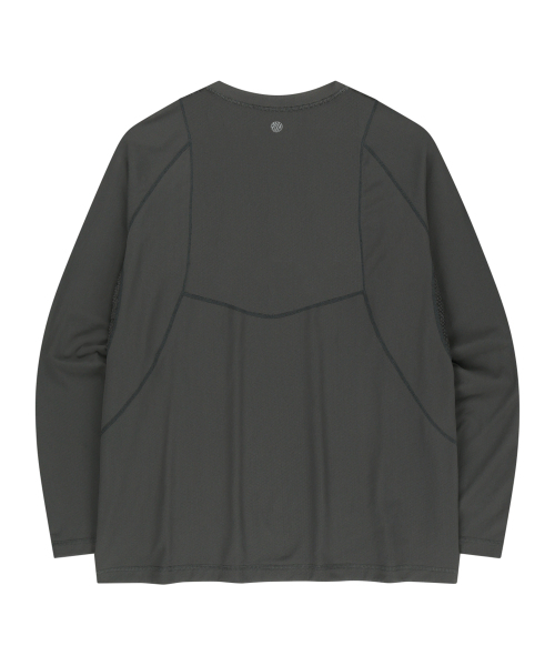 OFFGRID(オフグリッド)の「ベントラオクタロングスリーブ-チャコール(Tシャツ/カットソー・メンズ・その他・SMALL/MEDIUM/LARGE/X-LARGE)」の2枚目の写真