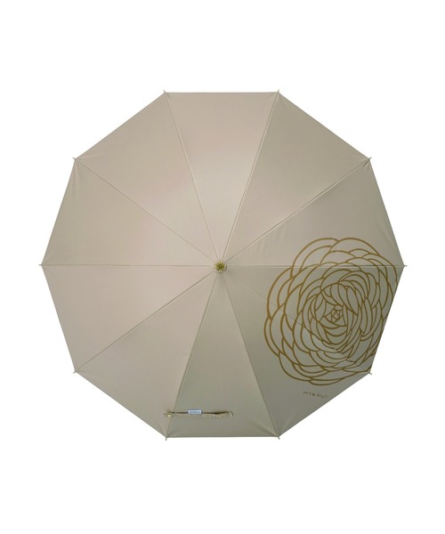 mabu（マブ）の「mabu マブ フラワーショート 親骨50cm 10本骨（長傘・レディース・ネイビー系/グリーン系/ピンク系/ブルー系・FREE）」の7枚目の写真