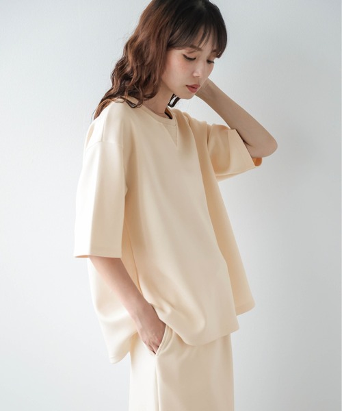 La-gemme(ラジェム)の「リラックス マーメイド セットアップ(セットアップ・レディース・グレー/ベージュ/ブラック/オリーブ・L/M)」の8枚目の写真