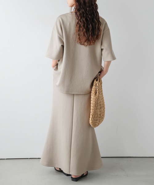 La-gemme(ラジェム)の「リラックス マーメイド セットアップ(セットアップ・レディース・グレー/ベージュ/ブラック/オリーブ・L/M)」の18枚目の写真