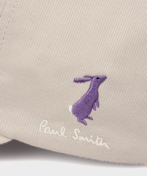 Paul Smith(ポールスミス)の「【オンラインショップ限定】ウィメンズ ラビットエンブロイダリー キャップ / 265624 EC987CWB(キャップ・レディース・ブラック/ライトベージュ・FREE)」の9枚目の写真