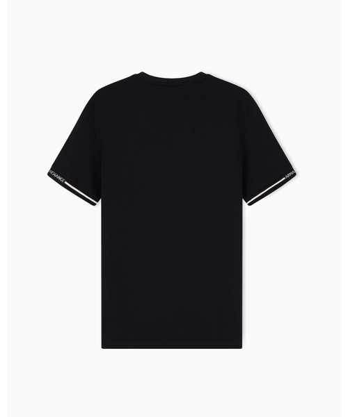 ARMANI EXCHANGE(アルマーニエクスチェンジ)の「【A|X アルマーニ エクスチェンジ】スリーブロゴ スリムフィット 半袖クルーネックTシャツ/EXTRA SLIM(Tシャツ/カットソー・メンズ・ブラック・LARGE/XX-LARGE/X-SMALL/X-LARGE/SMALL/MEDIUM)」の7枚目の写真