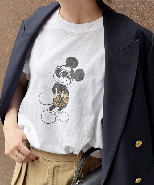 Spick & Span(スピックアンドスパン)の「《追加5》GOOD ROCK SPEED 別注 / ミッキー / Tシャツ(Tシャツ/カットソー・レディース・ホワイト/ブラック系その他・FREE)」の8枚目の写真