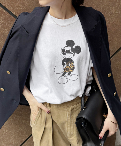 Spick & Span(スピックアンドスパン)の「《追加5》GOOD ROCK SPEED 別注 / ミッキー / Tシャツ(Tシャツ/カットソー・レディース・ホワイト/ブラック系その他・FREE)」の9枚目の写真