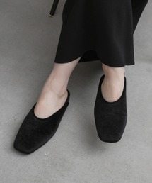 【Et】Faux Fur Mule Slip-On