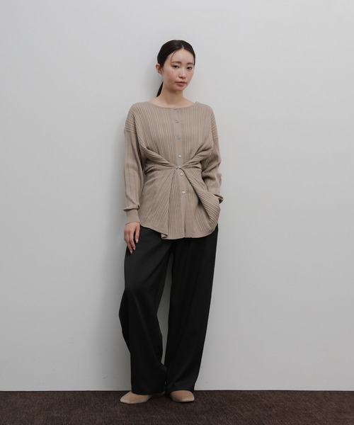select MOCA Et（セレクトモカエト）の「【Et】Faux Fur Mule Slip-On（スリッポン・レディース・ゼブラ/ベージュ/ブラック・LARGE/MEDIUM/SMALL）」の6枚目の写真