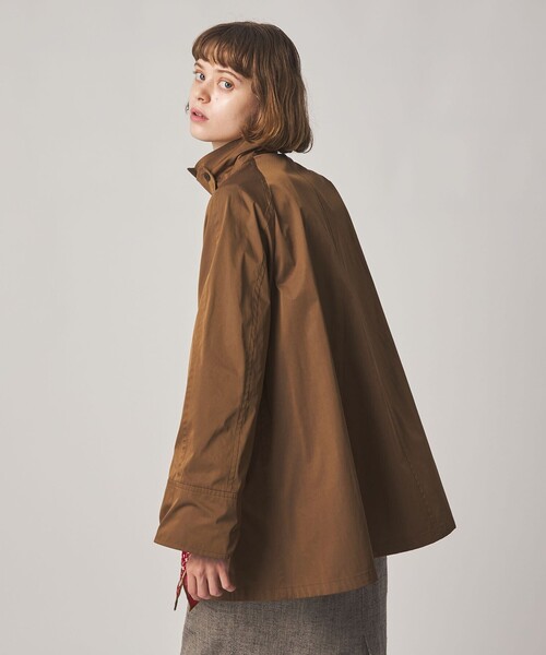 Steven Alan(スティーブンアラン)の「<Steven Alan>ポリエステル コットン テント ショート コート(ステンカラーコート・レディース・ブラック/ブラウン・S/M/L)」の5枚目の写真