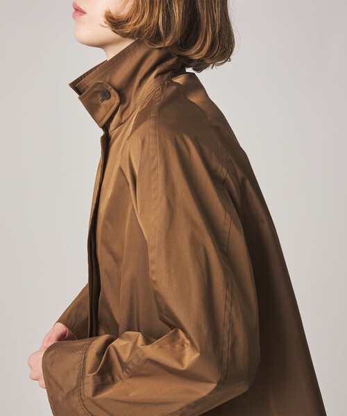Steven Alan(スティーブンアラン)の「<Steven Alan>ポリエステル コットン テント ショート コート(ステンカラーコート・レディース・ブラック/ブラウン・S/M/L)」の15枚目の写真