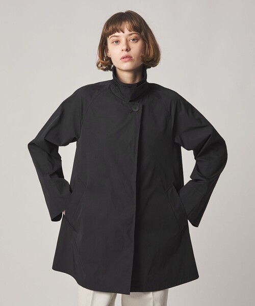 Steven Alan(スティーブンアラン)の「<Steven Alan>ポリエステル コットン テント ショート コート(ステンカラーコート・レディース・ブラック/ブラウン・S/M/L)」の18枚目の写真