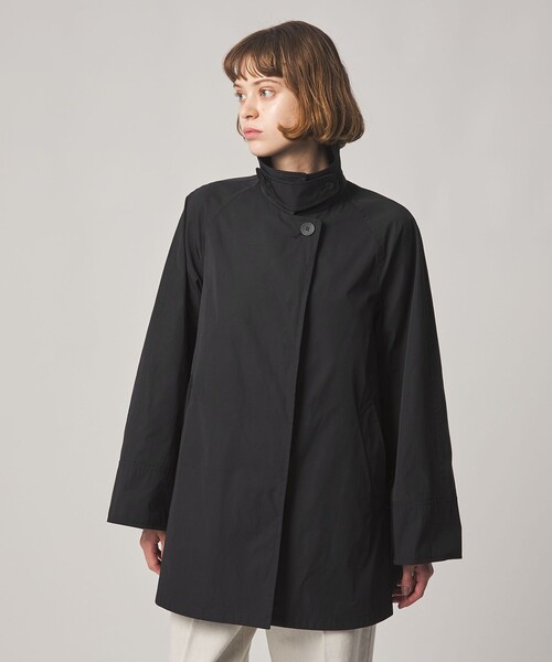Steven Alan(スティーブンアラン)の「<Steven Alan>ポリエステル コットン テント ショート コート(ステンカラーコート・レディース・ブラック/ブラウン・S/M/L)」の19枚目の写真