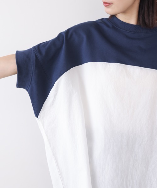 Bou Jeloud(ブージュルード)の「BIGシルエットプルオーバー(Tシャツ/カットソー・レディース・ネイビー/ブラック/カーキ・FREE)」の12枚目の写真