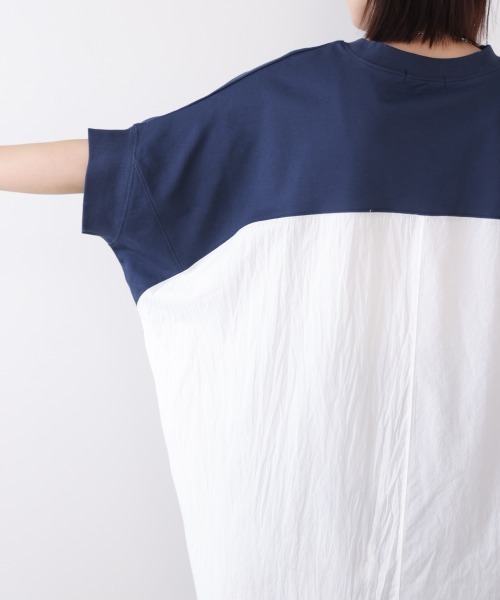 Bou Jeloud(ブージュルード)の「BIGシルエットプルオーバー(Tシャツ/カットソー・レディース・ネイビー/ブラック/カーキ・FREE)」の13枚目の写真