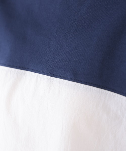 Bou Jeloud(ブージュルード)の「BIGシルエットプルオーバー(Tシャツ/カットソー・レディース・ネイビー/ブラック/カーキ・FREE)」の14枚目の写真