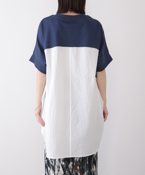 Bou Jeloud(ブージュルード)の「BIGシルエットプルオーバー(Tシャツ/カットソー・レディース・ネイビー/ブラック/カーキ・FREE)」の17枚目の写真