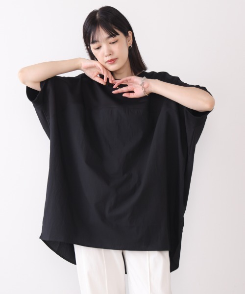 Bou Jeloud(ブージュルード)の「BIGシルエットプルオーバー(Tシャツ/カットソー・レディース・ネイビー/ブラック/カーキ・FREE)」の22枚目の写真