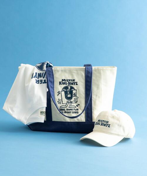 URBAN RESEARCH Sonny Label(アーバンリサーチサニーレーベル)の「HIROCKSHOWコラボ保冷トートバッグ(トートバッグ・メンズ・ホワイト系その他/ホワイト/ネイビー・ONE)」の3枚目の写真