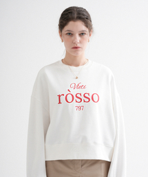 Tentadumble Logo Crop Sweatshirt (Ivory)