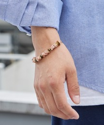 Akashic Tree（アカシックツリー）の「Akashic Tree/アカシックツリー BRACELET ハンドメイド スクエア ブレスレット メンズ レディース アクセサリー 2026年秋冬 秋服（ブレスレット）」