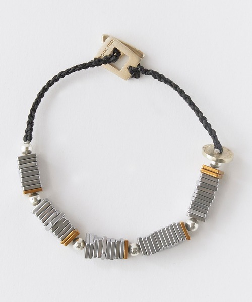 Akashic Tree(アカシックツリー)の「Akashic Tree/アカシックツリー BRACELET ハンドメイド スクエア ブレスレット メンズ レディース アクセサリー 2026年秋冬 秋服(ブレスレット・メンズ・ブラウン/シルバー/ゴールド・FREE)」の17枚目の写真