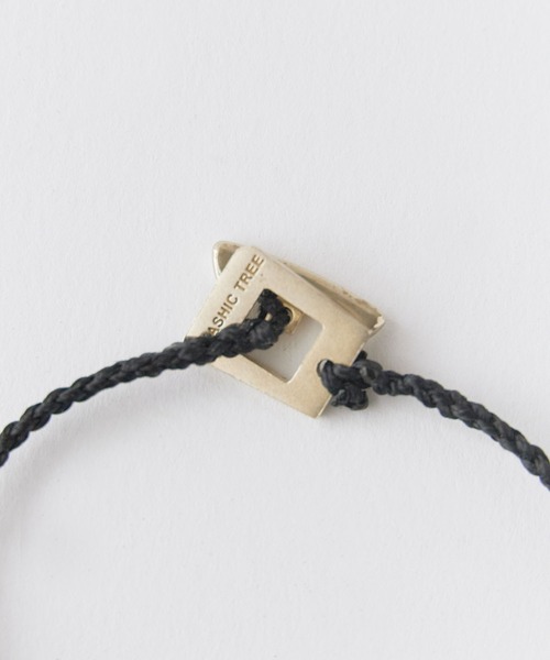 Akashic Tree(アカシックツリー)の「Akashic Tree/アカシックツリー BRACELET ハンドメイド スクエア ブレスレット メンズ レディース アクセサリー 2026年秋冬 秋服(ブレスレット・メンズ・ブラウン/シルバー/ゴールド・FREE)」の9枚目の写真