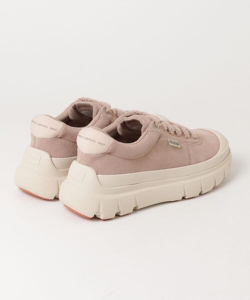 PALLADIUM（パラディウム）の「PALLADIUM/パラディウム PALLAPOP LO SDE（スニーカー・レディース・ライトブラウン/ベージュ/ベビーピンク・23cm/23.5cm/24cm/24.5cm/25cm）」の4枚目の写真