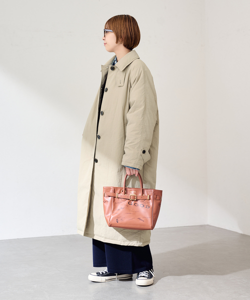 FRAMeWORK(フレームワーク)の「Puffer DOWN COAT(ダウンジャケット/コート・レディース・ブラック/ベージュ・36/38)」の3枚目の写真
