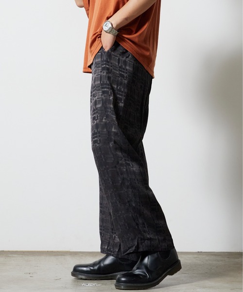 superNova.(スーパーノヴァ)の「superNova. / No tuck wide trouser /SN-322C 秋服 冬服(その他パンツ・メンズ・ブラック・XS)」の17枚目の写真