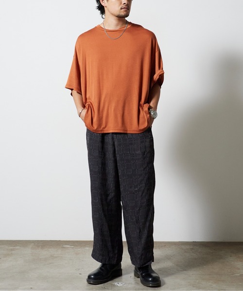 superNova.(スーパーノヴァ)の「superNova. / No tuck wide trouser /SN-322C 秋服 冬服(その他パンツ・メンズ・ブラック・XS)」の9枚目の写真