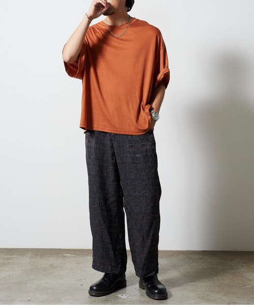 superNova.(スーパーノヴァ)の「superNova. / No tuck wide trouser /SN-322C 秋服 冬服(その他パンツ・メンズ・ブラック・XS)」の10枚目の写真