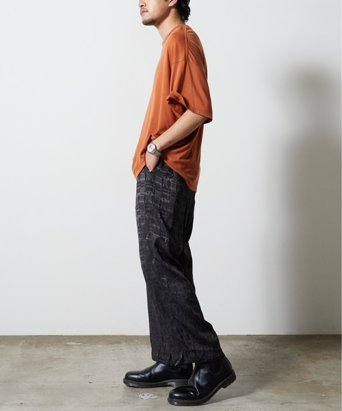 superNova.(スーパーノヴァ)の「superNova. / No tuck wide trouser /SN-322C 秋服 冬服(その他パンツ・メンズ・ブラック・XS)」の11枚目の写真
