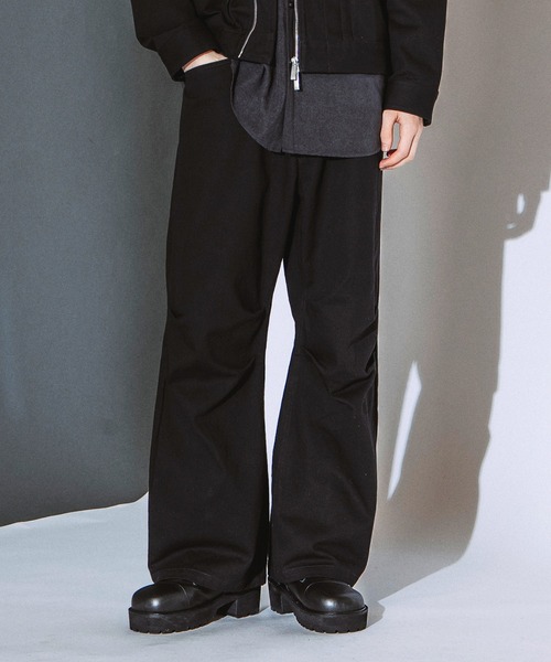 NO ID.(ノーアイディ)の「【NO ID.】Bias Front Cocoon Pants / バイアス フロント コクーン パンツ(その他パンツ・メンズ・ホワイト/グレー/ブラック・1/2)」の5枚目の写真