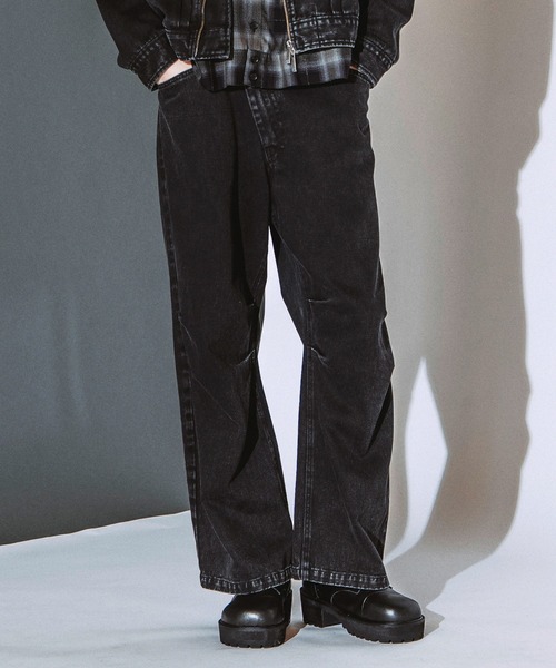 NO ID.(ノーアイディ)の「【NO ID.】Bias Front Cocoon Pants / バイアス フロント コクーン パンツ(その他パンツ・メンズ・ホワイト/グレー/ブラック・1/2)」の7枚目の写真
