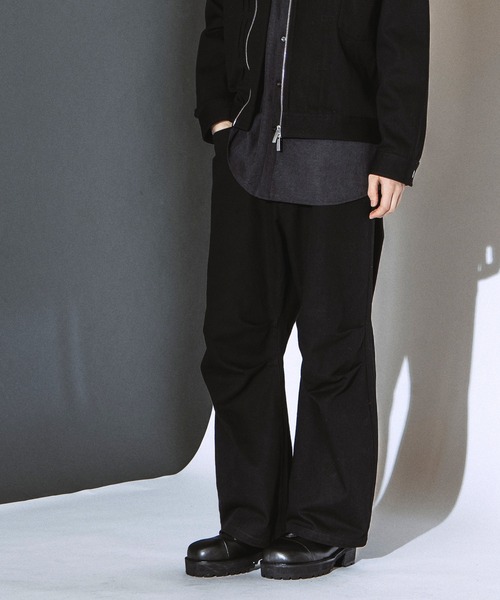 NO ID.(ノーアイディ)の「【NO ID.】Bias Front Cocoon Pants / バイアス フロント コクーン パンツ(その他パンツ・メンズ・ホワイト/グレー/ブラック・1/2)」の11枚目の写真