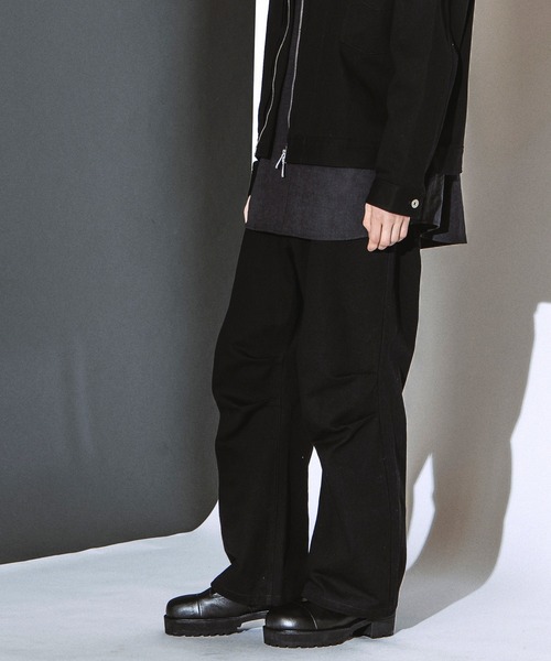 NO ID.(ノーアイディ)の「【NO ID.】Bias Front Cocoon Pants / バイアス フロント コクーン パンツ(その他パンツ・メンズ・ホワイト/グレー/ブラック・1/2)」の14枚目の写真