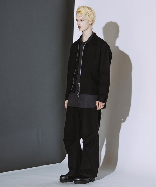NO ID.(ノーアイディ)の「【NO ID.】Bias Front Cocoon Pants / バイアス フロント コクーン パンツ(その他パンツ・メンズ・ホワイト/グレー/ブラック・1/2)」の19枚目の写真