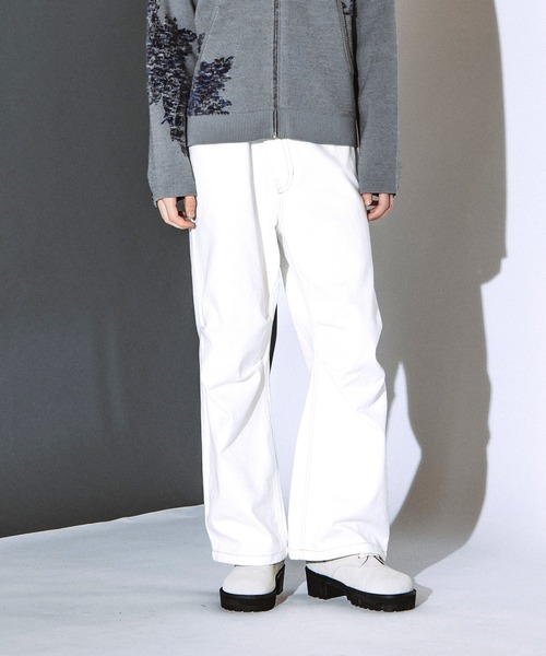 NO ID.(ノーアイディ)の「【NO ID.】Bias Front Cocoon Pants / バイアス フロント コクーン パンツ(その他パンツ・メンズ・ホワイト/グレー/ブラック・1/2)」の21枚目の写真