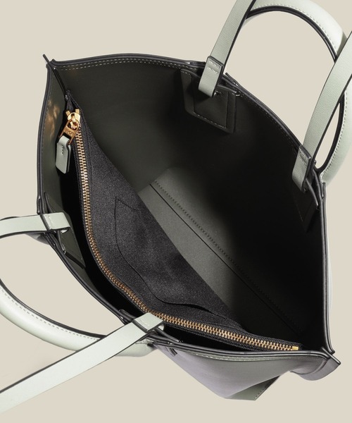 ROPE'(ロペ)の「【E'POR】【WEB限定】Ree BAG Large/A4対応・通勤・軽量・26AW(ハンドバッグ・レディース・パープル/ブラック/ブルー系その他5/モスグリーン/グレー・FREE)」の17枚目の写真