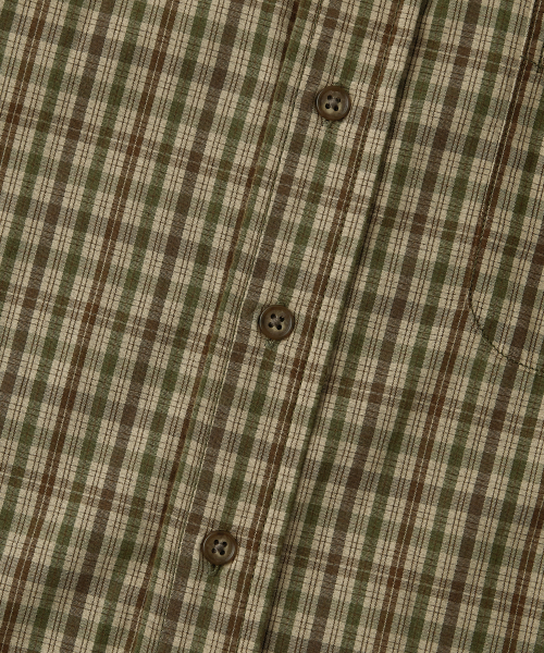 OUTSTANDING(アウトスタンディング)の「VINTAGE CHECK BD SHIRT_BROWN CHECK(シャツ/ブラウス・メンズ・その他・SMALL/MEDIUM/LARGE)」の4枚目の写真