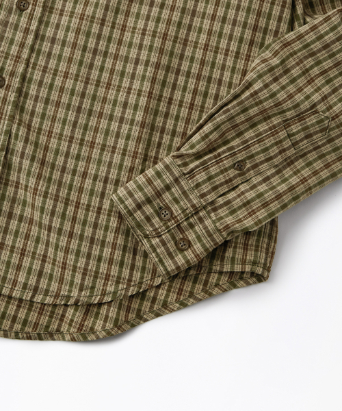 OUTSTANDING(アウトスタンディング)の「VINTAGE CHECK BD SHIRT_BROWN CHECK(シャツ/ブラウス・メンズ・その他・SMALL/MEDIUM/LARGE)」の6枚目の写真