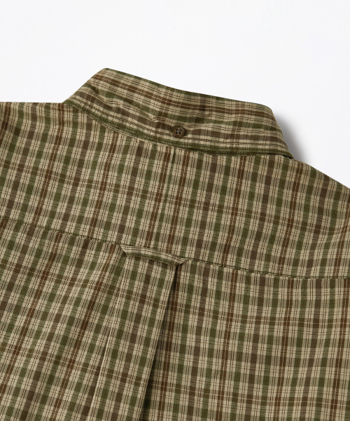 OUTSTANDING(アウトスタンディング)の「VINTAGE CHECK BD SHIRT_BROWN CHECK(シャツ/ブラウス・メンズ・その他・SMALL/MEDIUM/LARGE)」の8枚目の写真