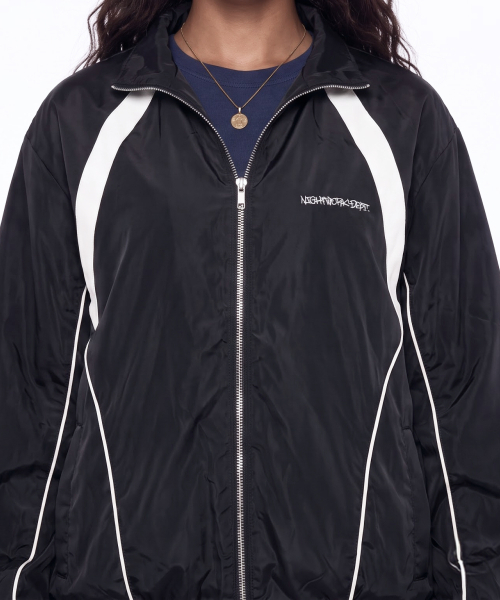 NIGHTWORKDEPT(ナイトワークデプト)の「MIDNIGHT RACING TRACK JACKET_BLACK(ナイロンジャケット・レディース・その他・SMALL/MEDIUM)」の4枚目の写真
