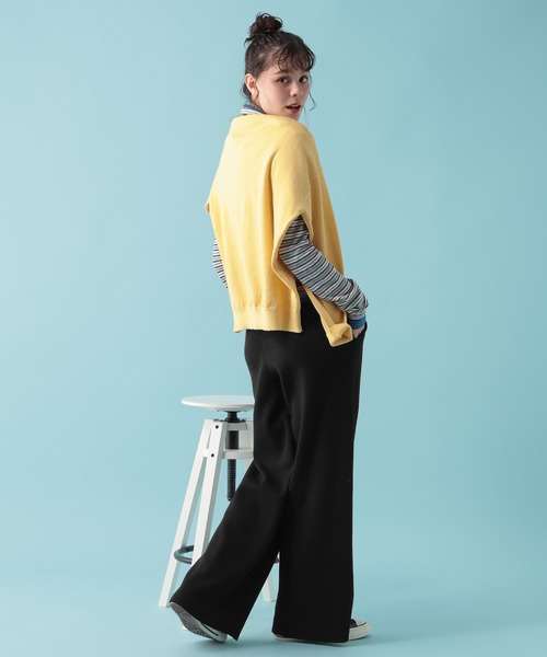 GEORGE'S(ジョージズ)の「【MULTI PALETTE】ニットパンツ(その他パンツ・レディース・ブルー/グレー/ブラウン/ブラック/ピンク・FREE)」の8枚目の写真