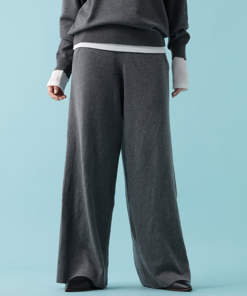 GEORGE'S(ジョージズ)の「【MULTI PALETTE】ニットパンツ(その他パンツ・レディース・ブルー/グレー/ブラウン/ブラック/ピンク・FREE)」の17枚目の写真