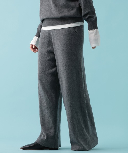 GEORGE'S(ジョージズ)の「【MULTI PALETTE】ニットパンツ(その他パンツ・レディース・ブルー/グレー/ブラウン/ブラック/ピンク・FREE)」の18枚目の写真