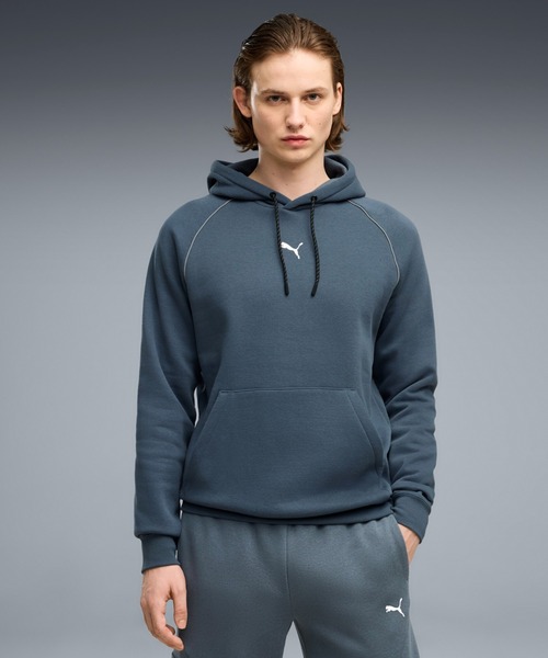 PUMA(プーマ)の「PUMA プーマ メンズ プーマ スポーツ グラフィック ホリデー フーディ(パーカー・メンズ・ブラック/ネイビー/ダークブラウン系・SMALL/MEDIUM/LARGE/X-LARGE)」の3枚目の写真